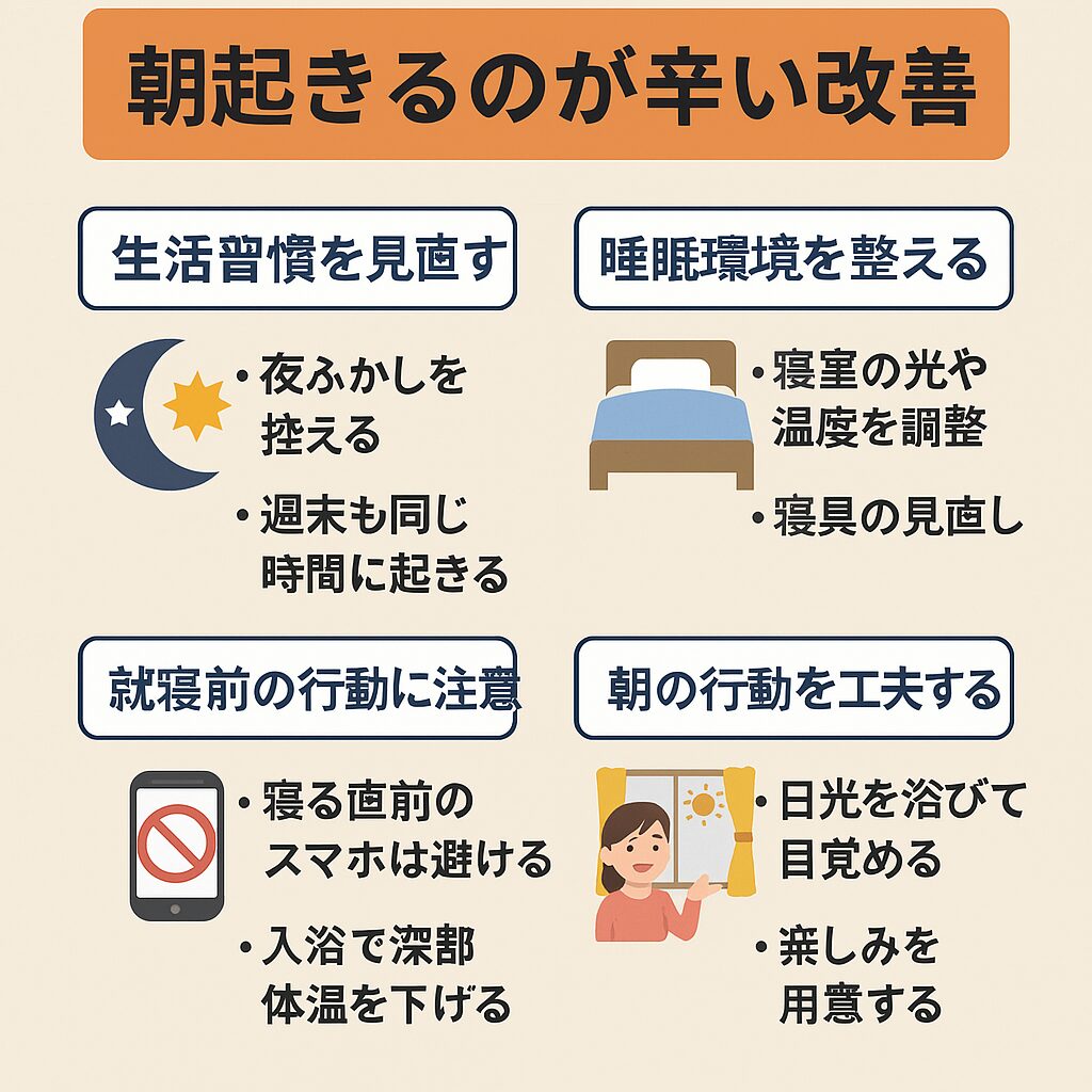 起きるのがつらいまとめ